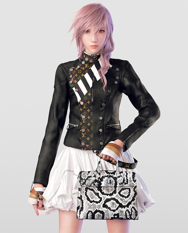 Illustration for article titled Louis Vuitton Interview With Final Fantasy's Lightning Should Be Canon